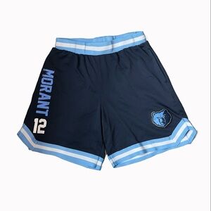 Men's Navy Blue Morant Basketball Shorts